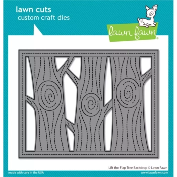 Troqueles Lift The Flap Tree Backdrop Lawn Fawn