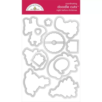 SUPER OFFER **40%** Doodlebug ‘Christmas Eve’ Die-Cut Set