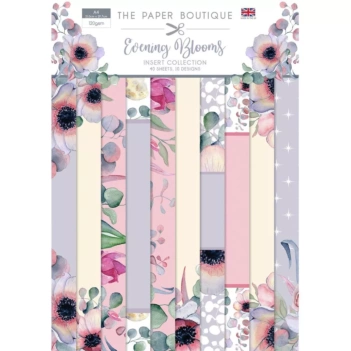 Scrapbooking Set Evening Blooms The Paper Boutique A4