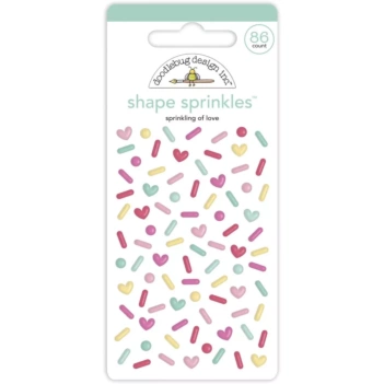Aufkleber Emaille Sprinkling Of Love Doodlebug