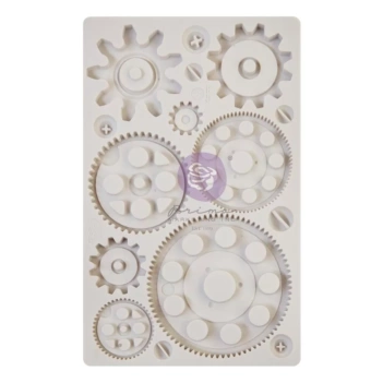Stampo in silicone per parti di macchine Finnabair 20x12cm