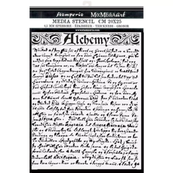 Stamperia Alchemy Schablone - Texture 20x25cm