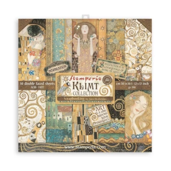 Set de Scrapbooking Klimt Stamperia 30x30cm