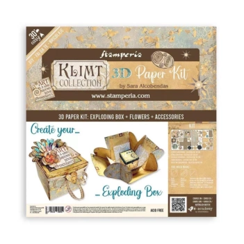 3D Kit Papier Klimt Stamperia
