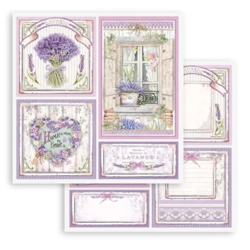 Stamperia Provence Paper Cards 30x30cm