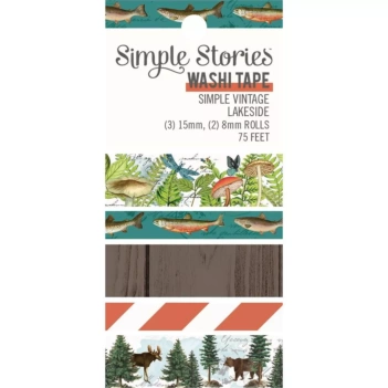 Set 5 Washi Tape SV Lakeside Simple Stories