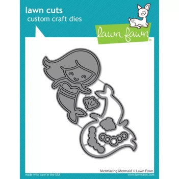 Troqueles Mermazing Mermaid Lawn Fawn