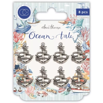 Charms Metálicos Anchors Ocean Tale Craft Consortium