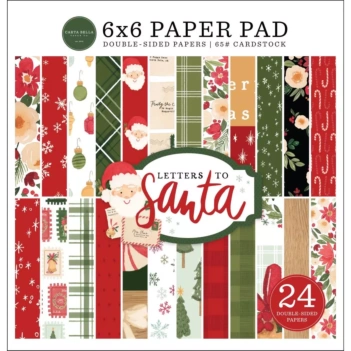 Plakboekpakket Brieven aan Santa Carta Bella 15x15cm