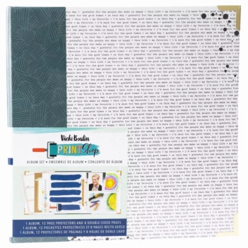 Álbum Kit Print Shop Vicki Boutin 15x20cm