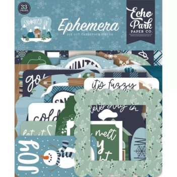 Echo Park Snowed In Die-Cuts Ephemera 