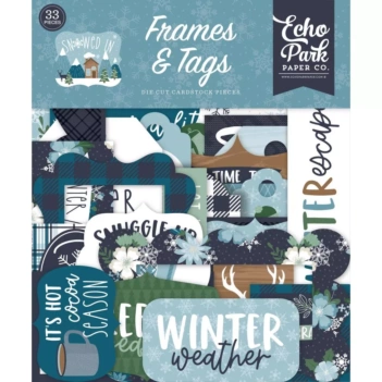 Echo Park Snowed In Die-Cuts Frames & Tags 
