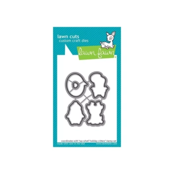 Wat zeg je? Holiday Critters Lawn Fawn