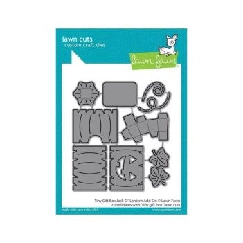 Die Cuts kleine geschenkdoos Jack O'Lantern Lawn Fawn