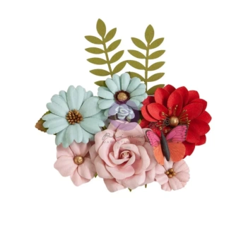 Paper Flowers Magical December Candy Cane Lane Frank Garcia Prima