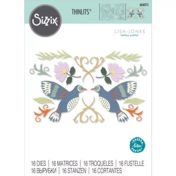 Thinlits Animal Finger Puppets Die Sizzix 666012