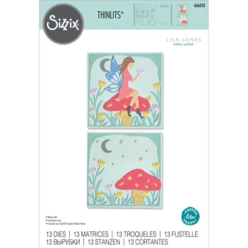 Thinlits Animal Finger Puppets Die Sizzix 666012