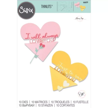 Thinlits Animal Finger Puppets Die Sizzix 666012