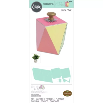 Wykrojnik ScoreBoards Geometric Box Sizzix 666046
