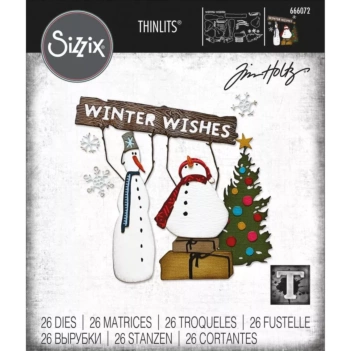 Sizzix Twig &amp; Stump Thinlits Die 666072