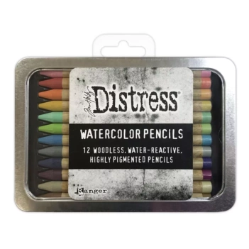 Crayons Distress Aquarellables Tim Holtz Ranger Set 02