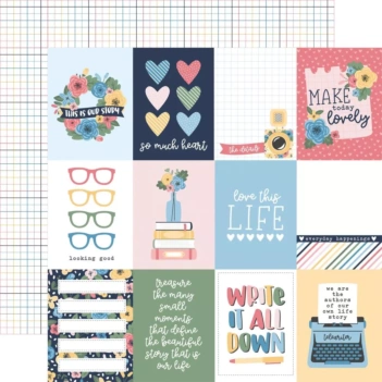 Papieren 3"x4" Journaling Cards Our Story Matters Echo Park 30x30cm