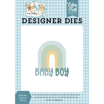 Baby Boy Rainbow Onze Baby Boy Echo Park Die Cuts