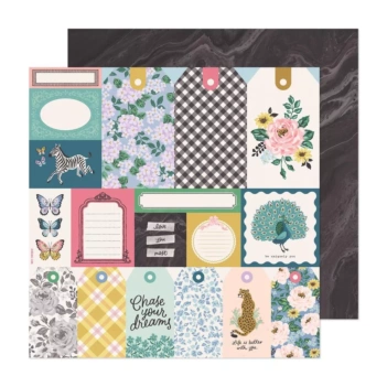 Maggie Holmes Woodland Grove Papier Uniquely You 30x30cm