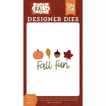 Echo Park I Love Fall Snijmallen Fall Fun Icons 