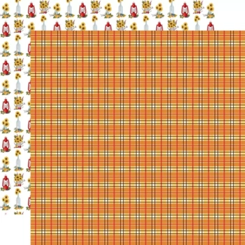 Carta Bella Fall Fun Papier Flannel Warmth 30x30cm