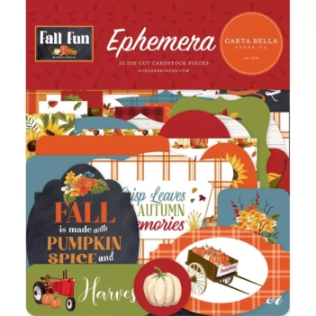 Carta Bella Die-cuts Ephemera Fall Fun 