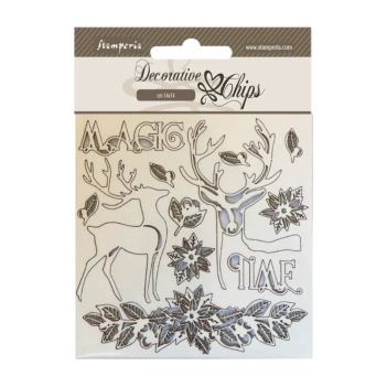 Elementy Die-Cuts Chipboard Magic Time Stamperia