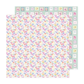Celes Gonzalo Rainbow Avenue Papier Happy Heart 30x30cm
