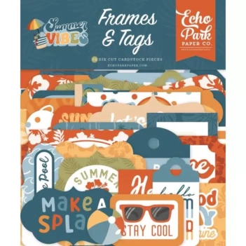 Die-Cuts Frames and tags Summer Vibes Echo Park