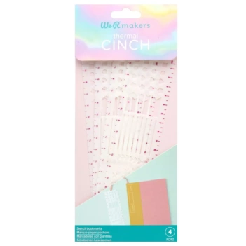 We R Makers Stencils Thermal Cinch Bookmark Set
