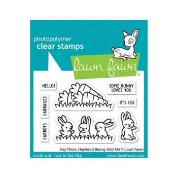 Bunny Lawn Fawn Clear Stamp