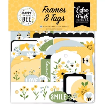 Die-cuts Ephemera Happy As Can Bee Echo Park