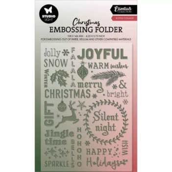 Carpeta de embossing Joyful Essentials Studio Light