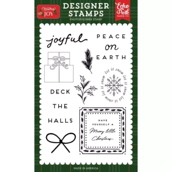 Sellos transparentes Cup Of Cheer Christmas Joy Echo Park