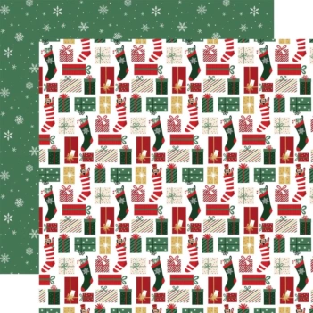 Papel 4"x4" Journaling Cards Nutcracker Christmas Echo Park 30x30cm