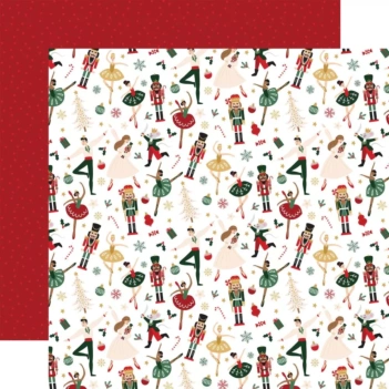 Papel Nutcracker Christmasl Nutcracker Christmas Echo Park 30x30cm