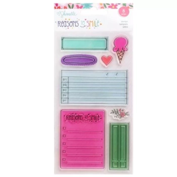 Set de sellos Transparentes Reasons To Smile Shimelle