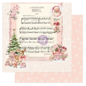 Papel St. Nicholas 25 & Pippermint Prima Marketing 30x30cm