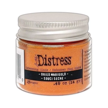 Pós Embossing Distress Glaze Dried Marigold Tim Holtz Ranger