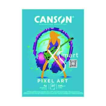 Blok XSmart Pixel Art Canson A4 120g/m²