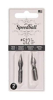 Set van 2 puntige penpunten 512 Speedball