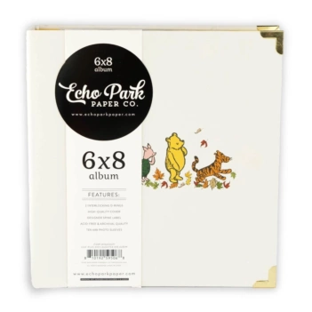 Album a 2 Anelli Leaf Piles And Laughter Winnie The Pooh Autumn Echo Park 15x20cm