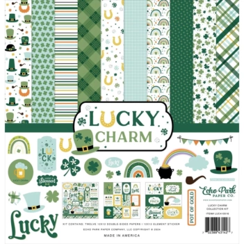 Echo Park Lucky Charm Scrapbooking Set 30x30cm