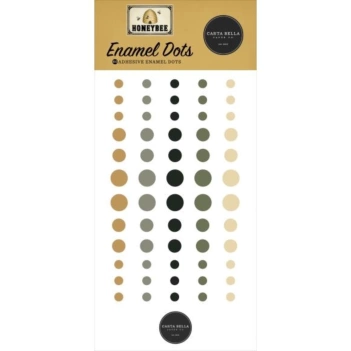 Kropki emaliowane Honey Bee Carta Bella