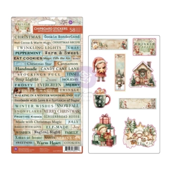 Chipboard Stickers Twinkle and Treats Prima Marketing